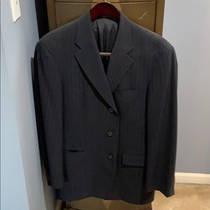 Hugo Boss Blue pinstriped suit